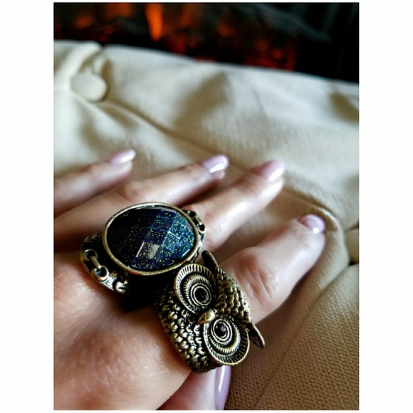 🦉 2 ASOS Statement Rings 🦉 - Picture 2 of 4